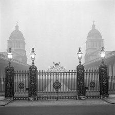 Royal Naval College, Greenwich, London, 1955-1965. Artist: John Gay