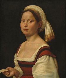Portrait of a Young Woman, c. 1525. Creator: Giuliano Bugiardini.