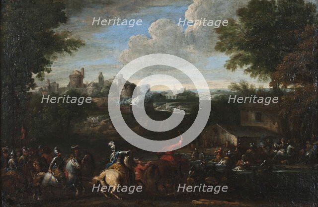 Cavalry Battle. Creator: Anon.