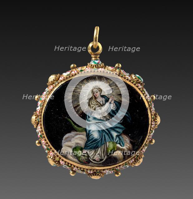Pendant, 1600s - 1700s. Creator: Unknown.