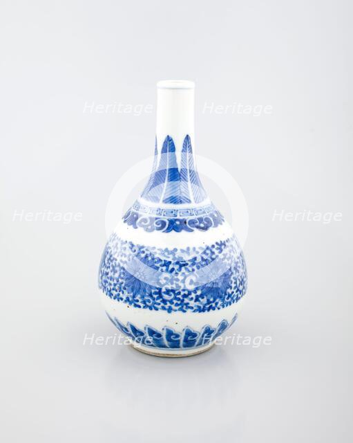 Bottle vase, c1644-1911. Creator: Unknown.