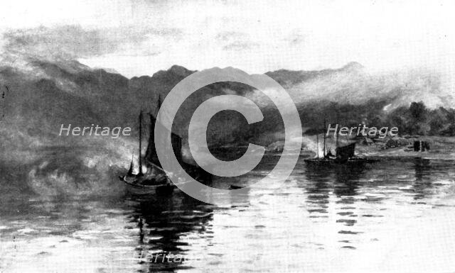 Pictures from the Royal Academy: Still Evening - Colin Hunter, A.R.A., 1898. Creator: Unknown.