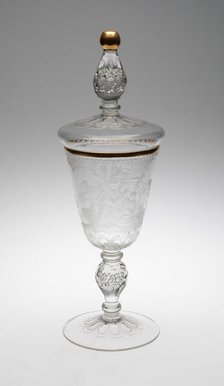 Covered Goblet (Pokal), Germany, 1715/25. Creator: Unknown.