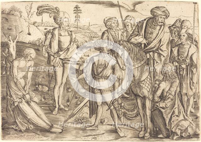 The Testing of the King's Sons, c. 1500. Creator: Master MZ.