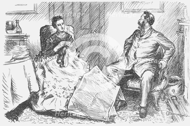 'Christmas Bills', 1872. Artist: Unknown