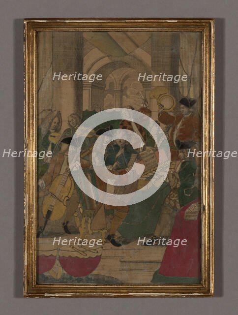 Gravure découpé, France, 18th century. Creator: Unknown.