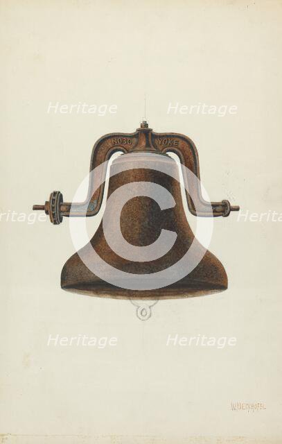Bell, 1935/1942. Creator: William Kieckhofel.