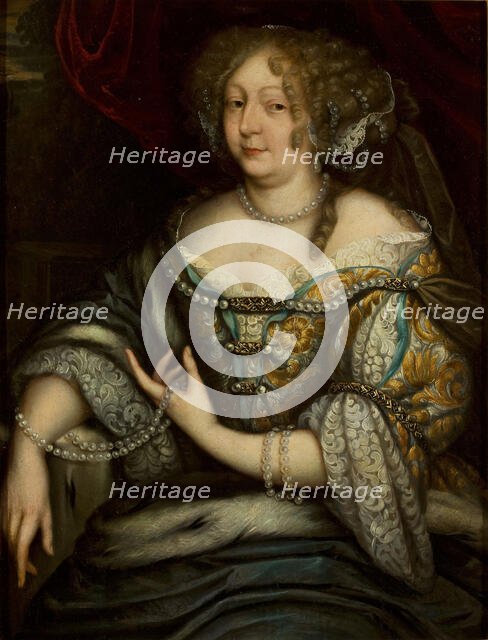 Anna Eleonore of Stolberg-Wernigerode (1651-1690), Princess of Anhalt-Köthen, c1685. Creator: Anonymous.