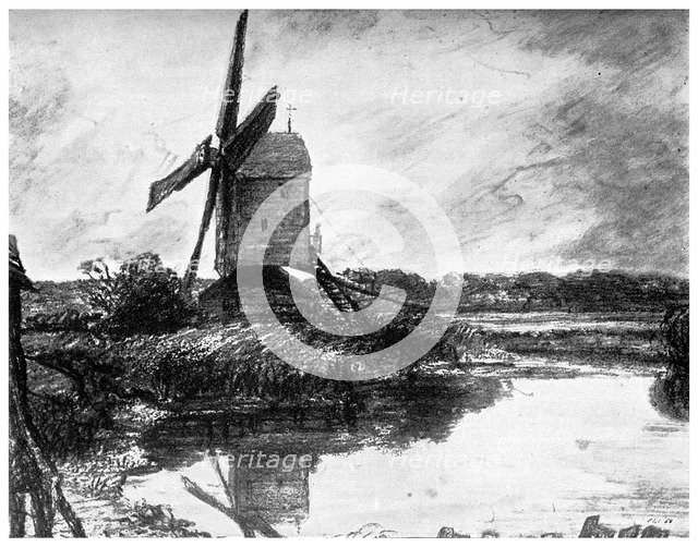 'A Windmill', 1802 (1899). Artist: Unknown