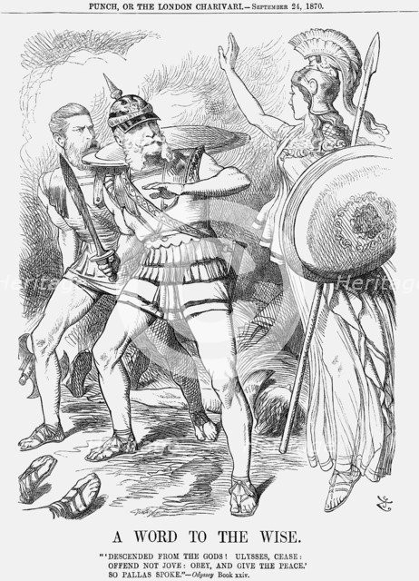 'A Word to The Wise', 1870. Artist: Joseph Swain