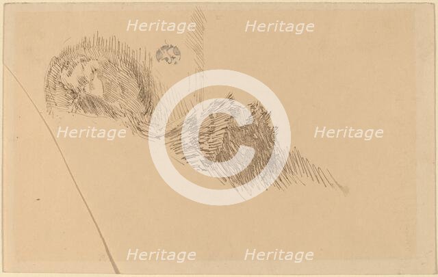 Mrs or Miss McNay, 1882. Creator: James Abbott McNeill Whistler.