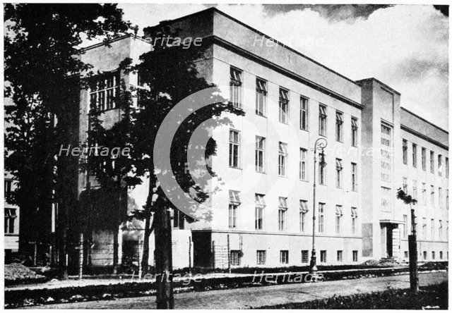 Radium Institute, Warsaw, Poland, 1932.  Artist: Anon