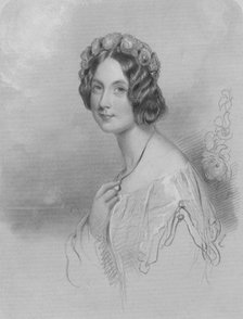 'Honourable Helen Duncombe', mid 19th century. Creator: WH Egleton.