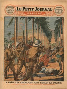 In Haiti, the Americans let gunpowder do the talking, 1929. Creator: Unknown.