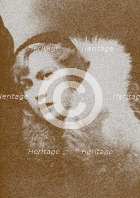 Irina Odoyevtseva. Artist: Anonymous  