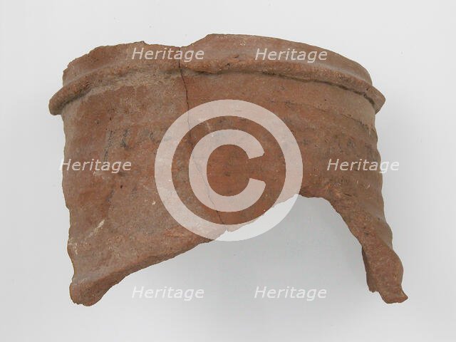 Ostrakon, Coptic, 600. Creator: Unknown.