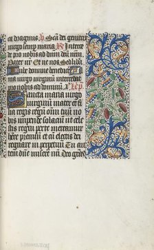 Book of Hours (Use of Rouen): fol. 35r, c. 1470. Creator: Master of the Geneva Latini (French, active Rouen, 1460-80).