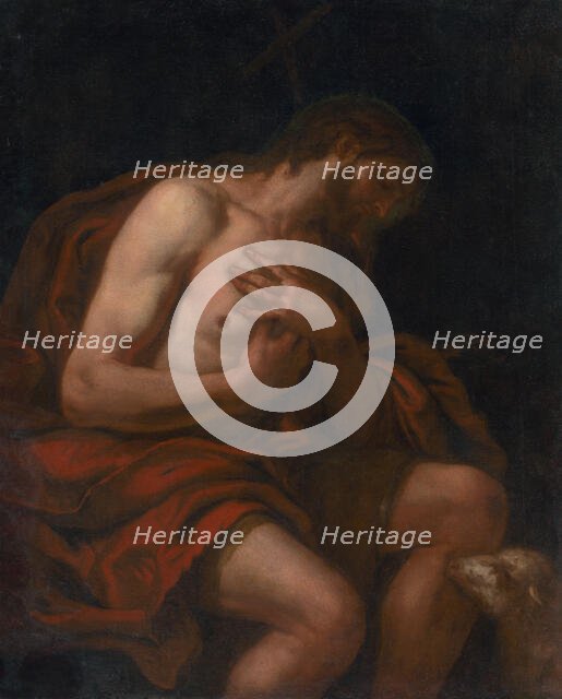 Saint John the Baptist, around 1670-1680. Creator: Johann Carl Loth.