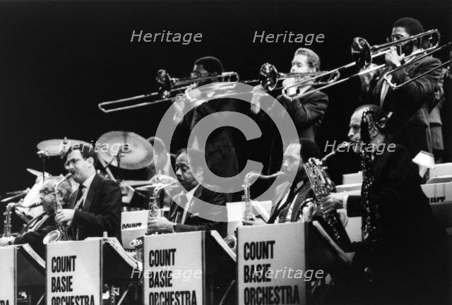 Count Basie Orchestra, London, 1990. Creator: Brian Foskett.