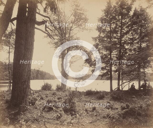 Ganoga Lake, c. 1895. Creator: William H Rau.