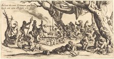 The Feast of the Bohemians, 1621. Creator: Jacques Callot.