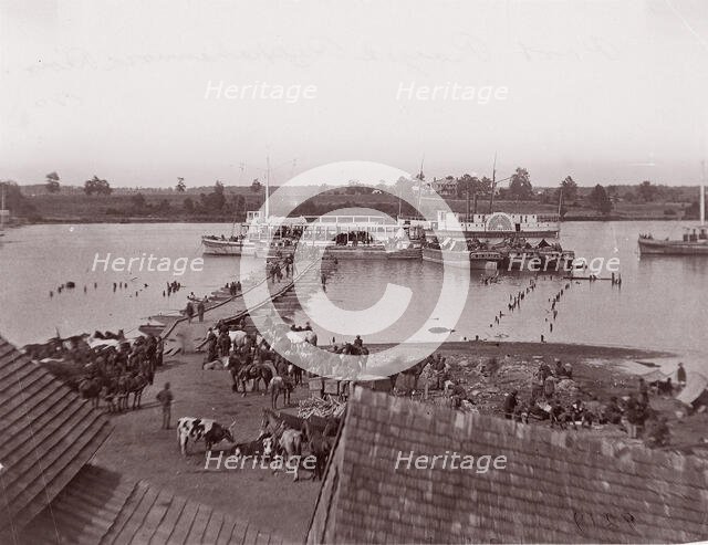 Port Royal, Rappahannock River, 1861-65. Creator: Andrew Joseph Russell.