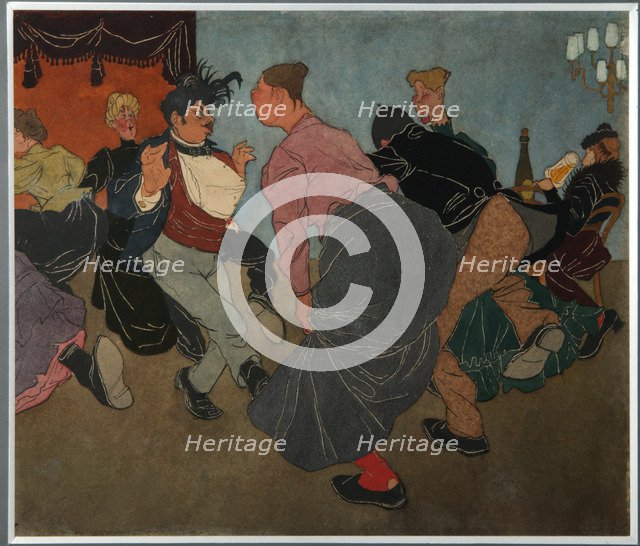 Café. Artist: Shcherbov, Pavel Yegorovich (1866-1938)