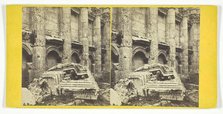 Baalbek - Temple of Jupiter, 1860/90. Creator: Frank Mason Good.