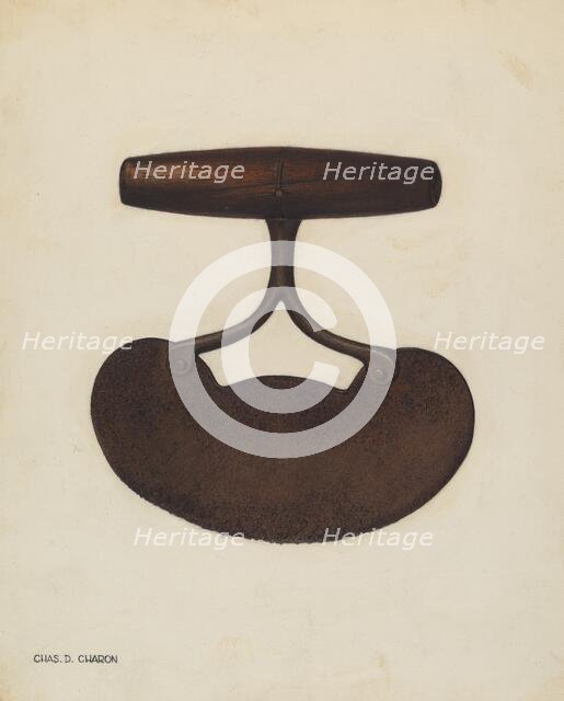 Chopping Knife, c. 1940. Creator: Charles Charon.