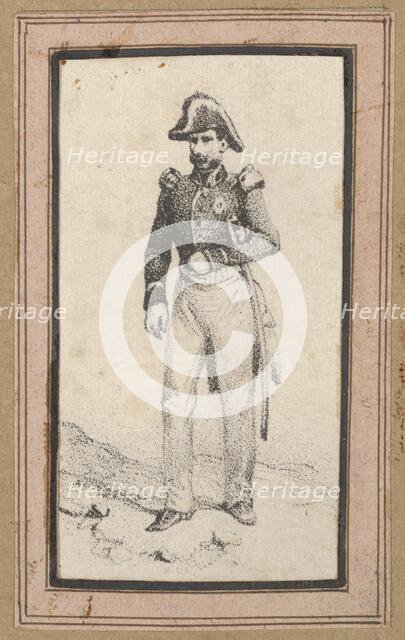 A soldier, mid-19th century. Creator: Victor Adam.