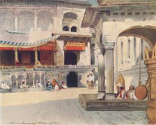 'In the Temple of Amritsar', 1905. Artist: Mortimer Luddington Menpes.