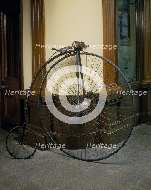 Penny farthing, (c1860s?). Artist: Unknown