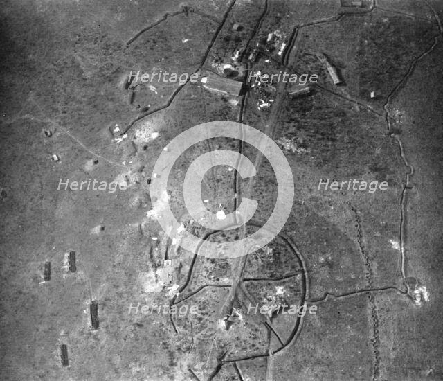 Conquest of German East Africa; Main part of defensive organisation of the port of Ujiji...1917. Creator: Unknown.