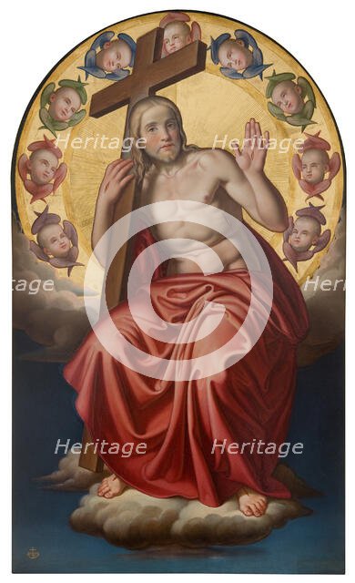 Christ Resurrected, c1869. Creator: Jan Franciszek Drewaczynski.