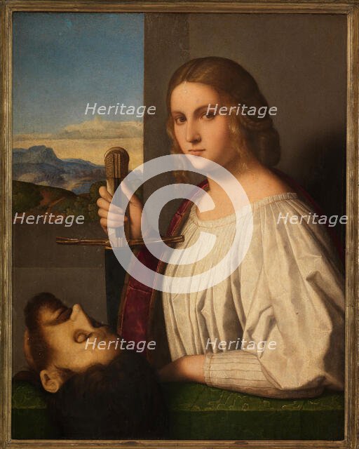 Judith with the head of Holofernes, c.1525. Creator: Catena, Vincenzo di Biagio (around 1470-1531).
