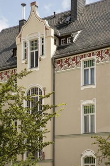Jugenstil house, Cranachstrasse 12, Weimar, Germany, (1905), 2018. Artist: Alan John Ainsworth.