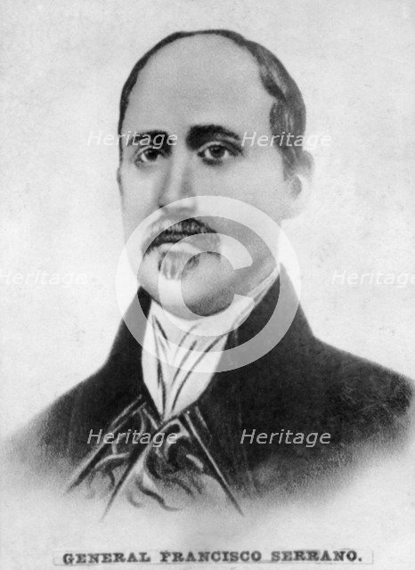 Francisco Serrano, (1810-1885), 1920s. Artist: Unknown