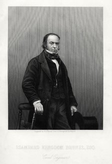 Isambard Kingdom Brunel, British engineer, c1880.Artist: DJ Pound
