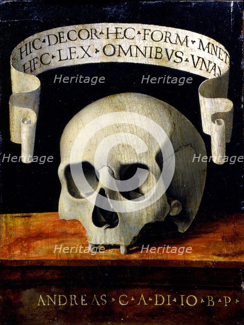 Memento Mori, Early16th cen.. Artist: Previtali, Andrea (ca 1480-1528)