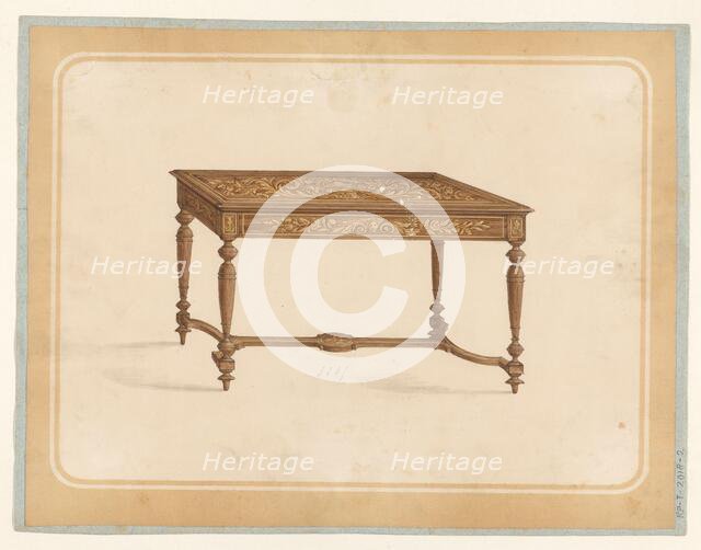 Table, c.1835-c.1935. Creator: Anon.