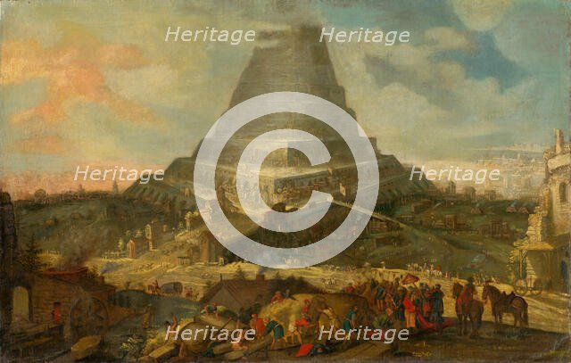 The Tower of Babel, 1601-1625. Creator: Unknown.