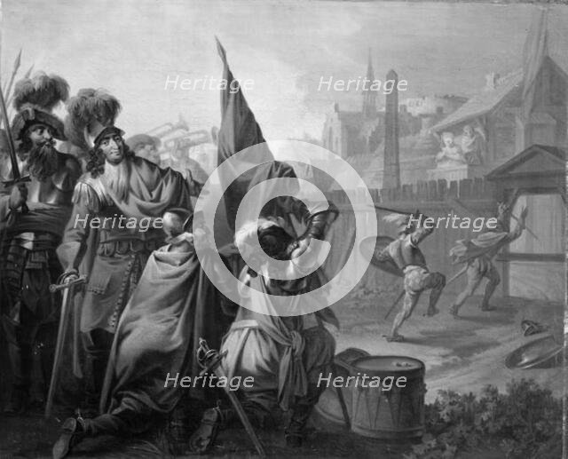 Ulysses von Ithacia, Act II, Scene 9; Holberg Gallery, 1761-1828.
 Creator: Christian August Lorentzen.