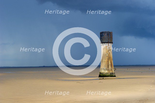 Low Lighthouse, Spurn Point, East Riding of Yorkshire, 2011. Artist: Peter Williams.