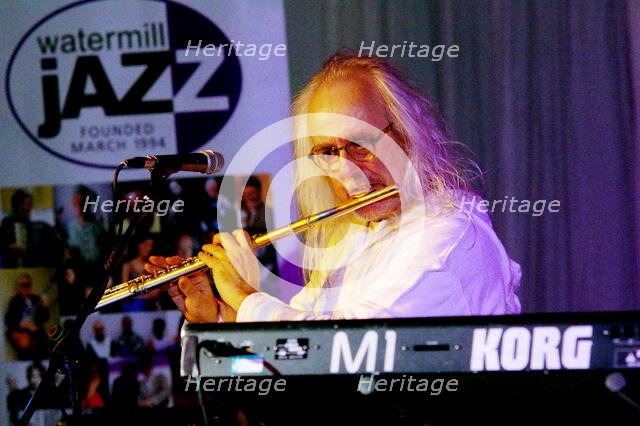 Eddie Parker, Eddie Parker’s Airborn, Watermill Jazz Club, Dorking, Surrey, March 2025. Creator: Brian O'Connor.