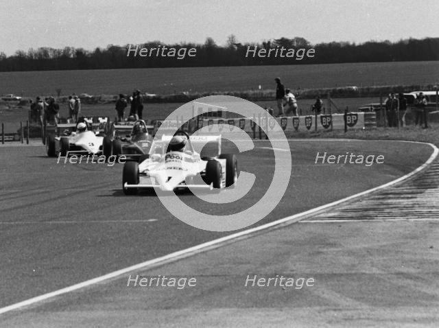 Ralt RT3, Ayrton Senna, Formula 3 at Thruxton 4th April 1983. Creator: Unknown.