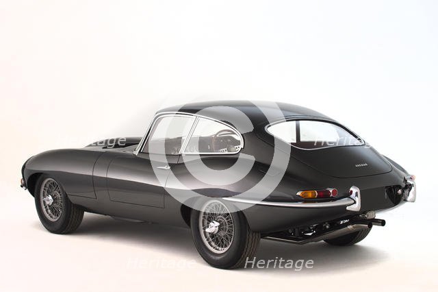 1966 Jaguar E type Series 1 fixed head coupe. Creator: Unknown.