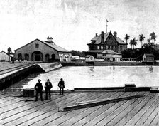 The Spanish-American War: views of Key West...Naval Department and Government Storage..., 1898. Creator: Unknown.