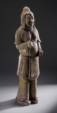 Funerary Sculpture of a Soldier, between 581 and 618. Creator: Unknown.