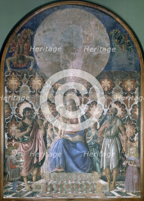 'Madonna and Child with Angels', c1443. Artist: Andrea del Castagno