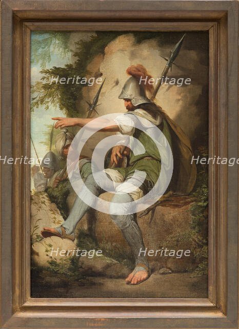 Bandit Taking up His Post, between 1773 and 1779. Creator: John Hamilton Mortimer.